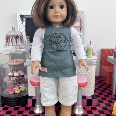 Puppe mit 3 Outfits