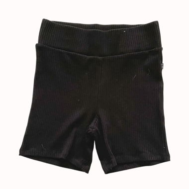 Pantaloncini da ciclismo neri minimalisti