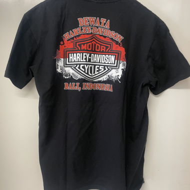 Vintage Harley Davidson Shirt Black Size large