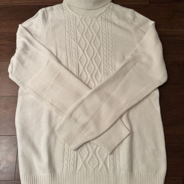 Strickpulli weiss