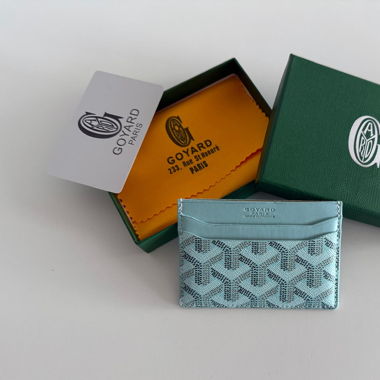 Porte-carte Goyard Light Blue