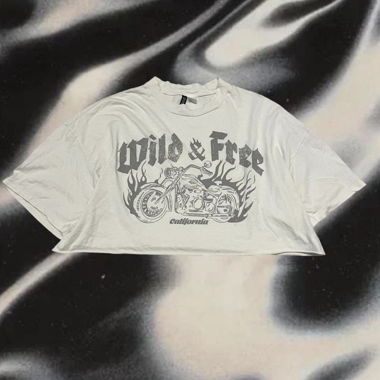 T-shirt corto bianco
