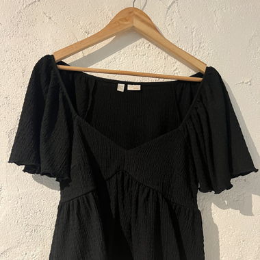 Schwarze Bluse