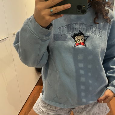 betty boop sweatshirt