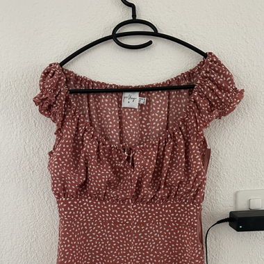 Cute polkadots dress from Princess Polly