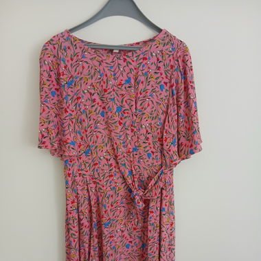 ESPRIT Pink Romantic Summer Dress Floral 