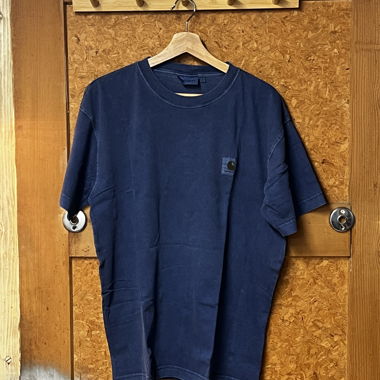 T-shirt Carhartt dyed blue