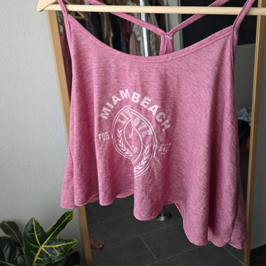 Pinkes Miami Beach Crop Top
