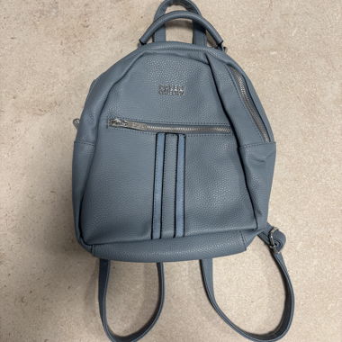 Blauer Rucksack