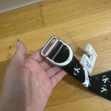 Cintura Calvin Klein Jeans nera 80 cm