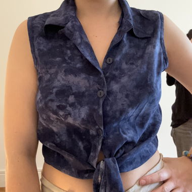 Crop-Top-Hemd