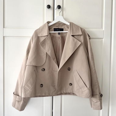 Trench-coat court beige Vero Moda