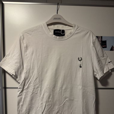 Raf Simons x Fred Perry Pin Tshirt weiss