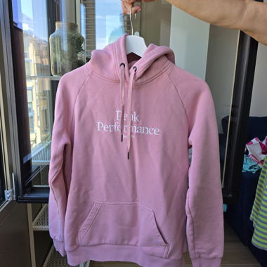 Felpa con cappuccio Peak Performance, rosa