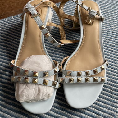 Studded Leather Sandals EU 38