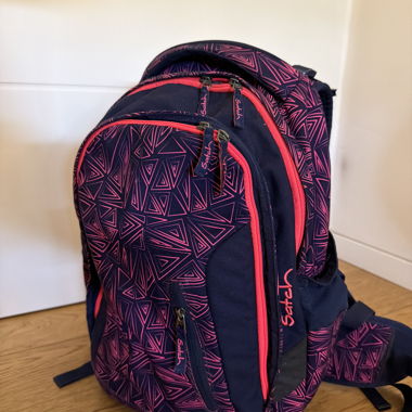 Satch (Schul-) Rucksack pink/navy