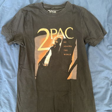 T-shirt 2Pac noir Gr. S