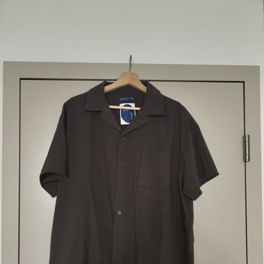 Melsign Grey Short sleeve shirt dual weave.(M)