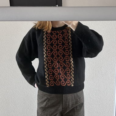 Pull à motif