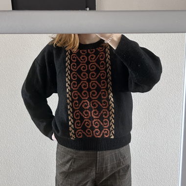 Pull à motif