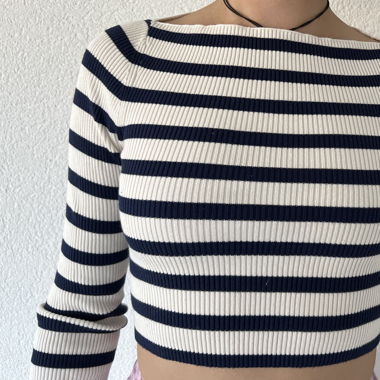 pull rayé 
