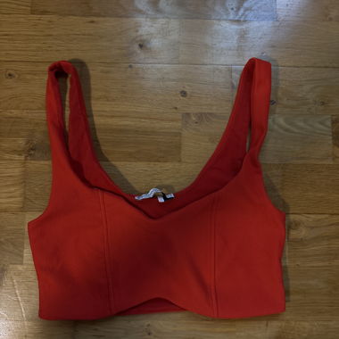 Red Cropped Top