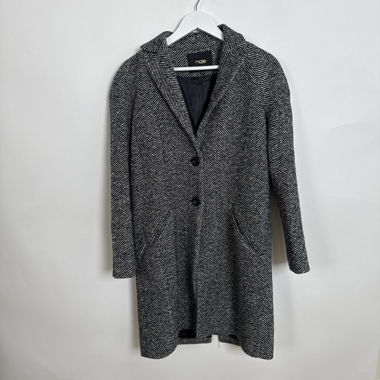 Manteau Maje en chevron