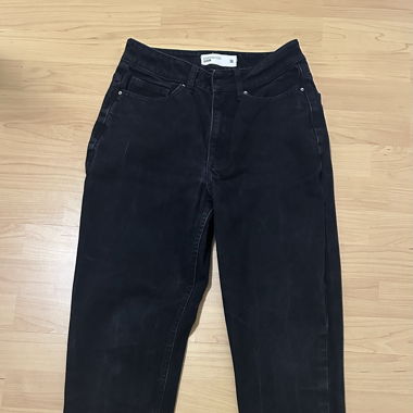 Jeans Mom noir