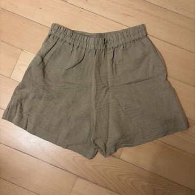 Olive short shorts