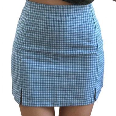 Blue skirt