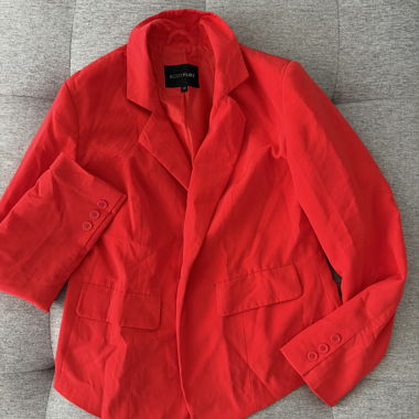 Blazer rouge et blanc BODYFLIRT