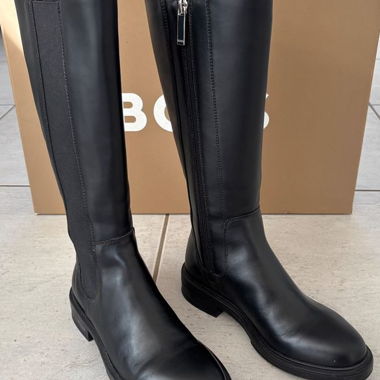 Mis. 35 Hugo Boss Vanity Boot-C Stivali pelle bovina