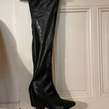 Cuissarde demie-cuisse noire 