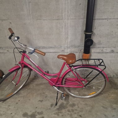 Velo de ville rose
