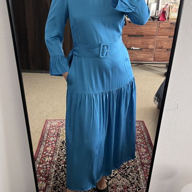 Abito Midi Electric Blue KITRI