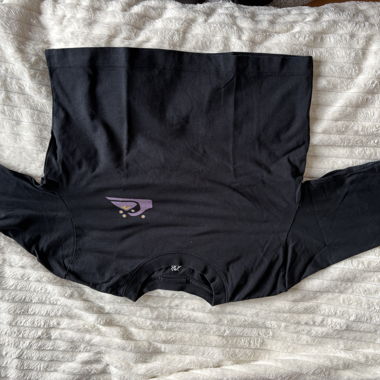 Quiksilver Crop T-Shirt schwarz S