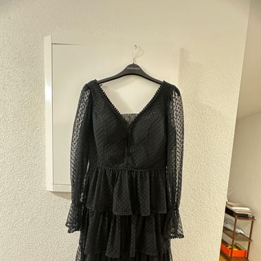 schwarzes Kleid, 1x getragen, Preis verhandelbar
