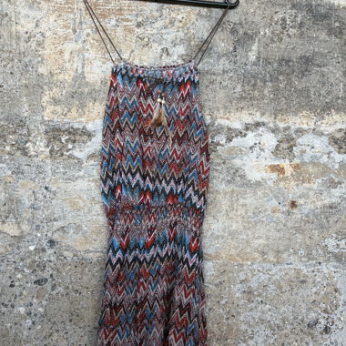 Gemustertes Kleid