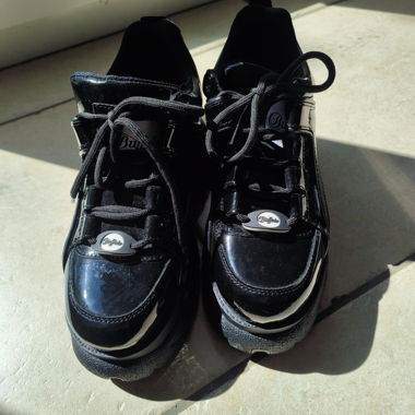 Buffalo chunky sneakers noirs