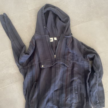 Felpa zip rigata Quiksilver