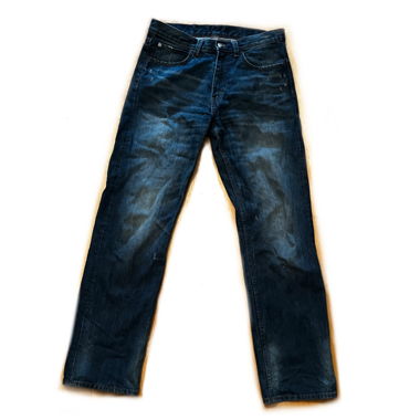 Jeans baggy avec délavage cool