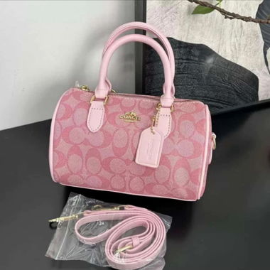 Sac cartable Coach rose