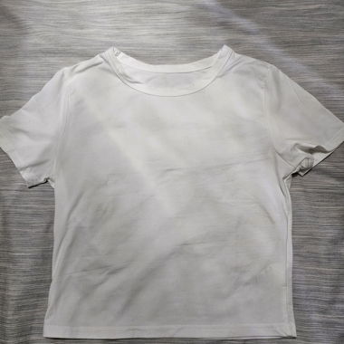 Basic White Short-Sleeve Top