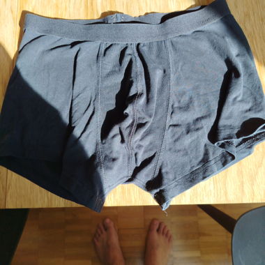 Boxer noir homme