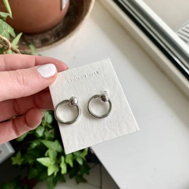 Odette Hoop Earrings (Brand New)