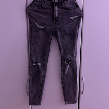 Dunkle Skinny Jeans