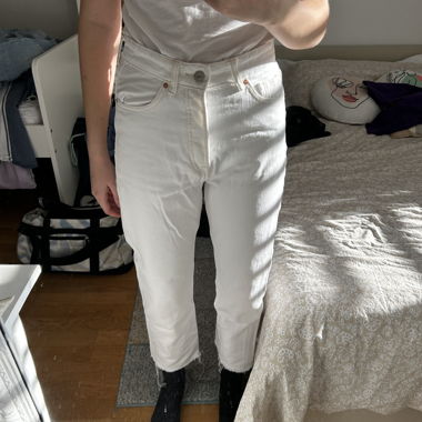 Pantalon blanc Zara