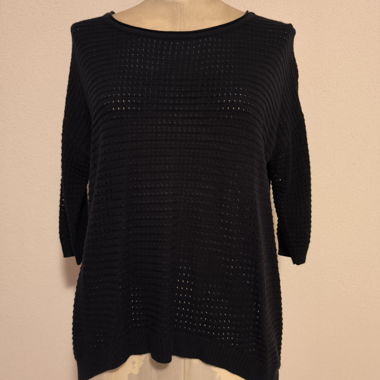 Black Knit Sweater XS