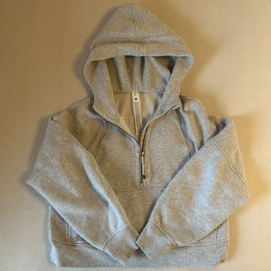 Scuba Oversized Half-Zip Hoodie