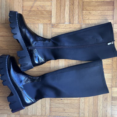 Bottes en cuir